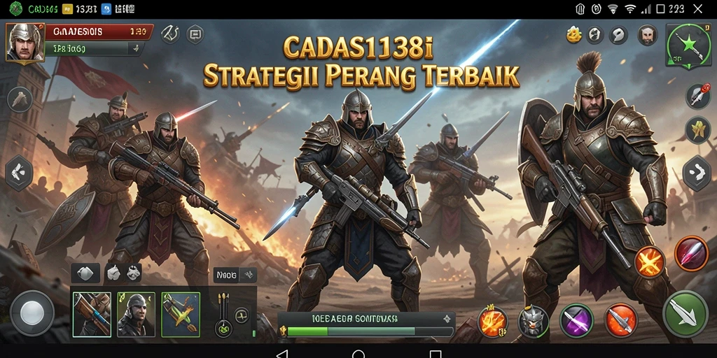 Tangkapan layar menampilkan gameplay mendebarkan CADAS138.