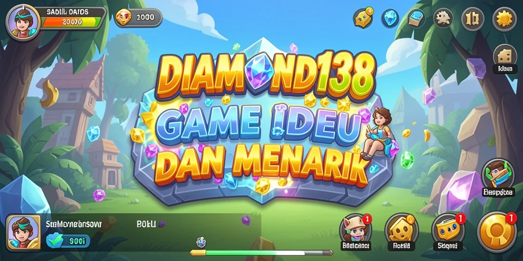 Tampilan gameplay menarik dari DIAMOND138 dalam mode Idle.