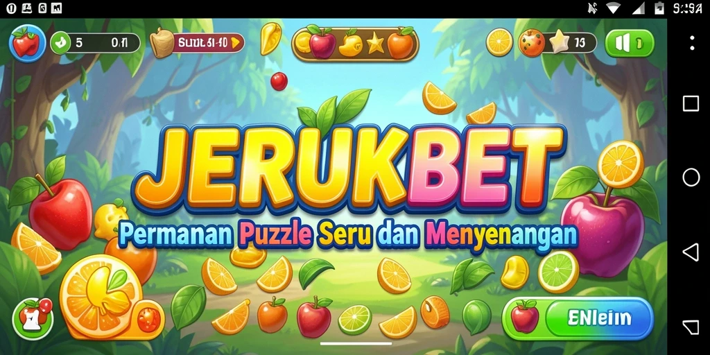 Tampilan gameplay seru dari JERUKBET yang menantang.
