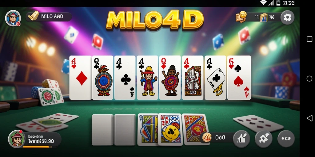 Tampilan gameplay seru di MILO4D dengan grafis menarik.