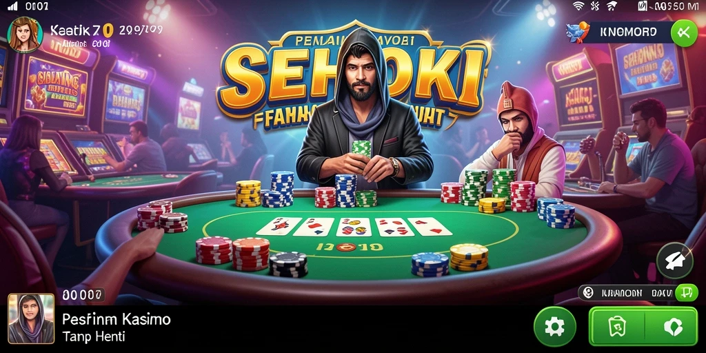 Screenshot menunjukkan gameplay menarik di SEHOKI.