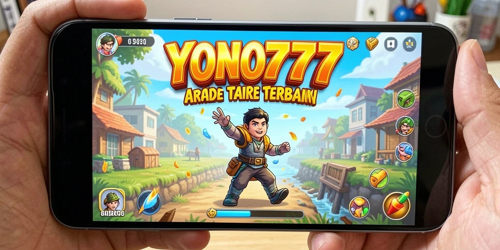 Tampilan seru YONO777 saat pemain menghadapi tantangan Arcade.